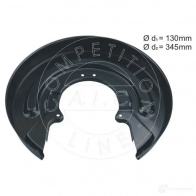 Щиток тормозного диска A.I.C. COMPETITION LINE UGW4 S 56893 1437305356 - Изображение 1