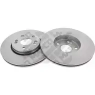 Тормозной диск MAPCO 15118/2 UMAWN NB 4AVJRRT Renault Scenic (JA, FA) 1 Минивэн 1.9 dCi Rx4 101 л.с. 2002 – 2003