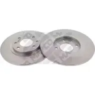 Тормозной диск MAPCO CC25W 2G 260YRFF 15413/2 Peugeot 405 2 (4E) Универсал