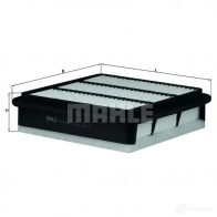 Воздушный фильтр KNECHT 415117 77144 124 ZKA7AQ lx113