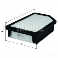 Воздушный фильтр KNECHT BEI1OW lx65 7 7018385 416043 - Изображение 2