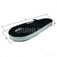 Воздушный фильтр KNECHT 415804 7234 8815 lx3598 KVQGP - Изображение 2