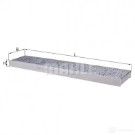 Воздушный фильтр KNECHT 781 09878 26JV8V 415138 lx122 - Изображение 2
