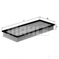 Воздушный фильтр KNECHT SZMBM 415128 lx1151 70386 286