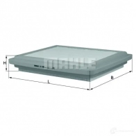 Воздушный фильтр KNECHT 60PCRG lx485 7868 6990 415907
