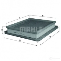 Воздушный фильтр KNECHT 415405 WK2BRY lx1926 7035733 0 - Изображение 2