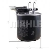 Воздушный фильтр KNECHT MX70M5 lx1999 703554 32 415436 - Изображение 2
