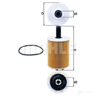 Масляный фильтр KNECHT 416728 ox188d 78424699 OX 188 - Изображение 5