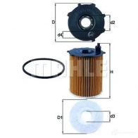 Масляный фильтр KNECHT ox1712d 78559700 OX 171/2D ECO 416714 - Изображение 3