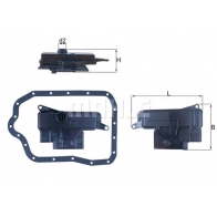 Гидрофильтр, автоматическая коробка передач KNECHT Lexus ES (XV60) 6 2012 – 2018 FW1 VY HX234D
