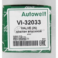 Клапан AUTOWELT W4 QX85S 1441175599 VI-32033 - Изображение 3