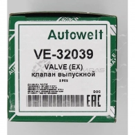Клапан AUTOWELT VE-32039 1441175560 1WH T6 - Изображение 3