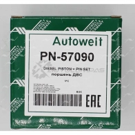 Поршень 0.60 AUTOWELT PN-57091 022A 5SN 1441178372 - Изображение 2
