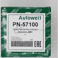Поршень STD AUTOWELT 1441178352 PN-57100 SGH55D Z - Изображение 2
