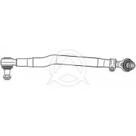 Продольная рулевая тяга SIDEM 44333 LFDE 3G R66DDWJ 1328916