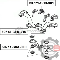 Подушка задняя дифференциала - (нижняя) R8 1441274898 KSIJW RA R850711-S9A-000 - Изображение 2
