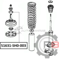 Втулка заднего амортизатора (верхняя) R8 R851631-SH0-003 1441275122 9 TYZLF - Изображение 2