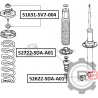 Втулка заднего амортизатора (верхняя) R8 PQ H1C4 R851631-SV7-004 1441275126 - Изображение 2