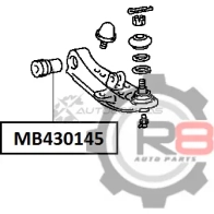 Сайлентблок переднего нижнего рычага R8 1441275489 GB KZ7N R8MB430145 - Изображение 2