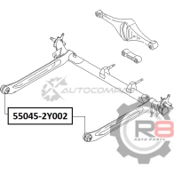 Сайлентблок задней балки R8 1441275903 DE9Q 4CA R855045-2Y002 - Изображение 2