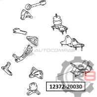 Подушка двигателя левая - 1MZFE, 5SFE R8 1441276178 U 5OHN R812372-20030 - Изображение 2