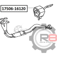 Крепление глушителя R8 1441276190 R817506-16120 EKM Y60F - Изображение 2
