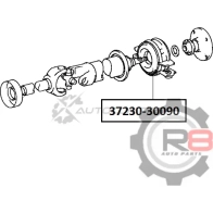 Подшипник подвесной R8 1441276206 O6VO MZW R837230-30090 - Изображение 2