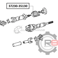 Подшипник подвесной R8 Z598Q S 1441276210 R837230-35130 - Изображение 2