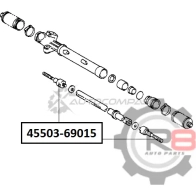 Тяга рулевая (01.1998 - 08.2002) R8 BCS2C DL 1441276313 R845503-69015 - Изображение 2