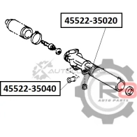 Сайлентблок рулевой рейки (big) R8 LA K8561 1441276334 R845522-35040 - Изображение 2
