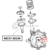 Пыльник переднего амортизатора R8 R848157-20130 DFOO 6GY 1441276358 - Изображение 2