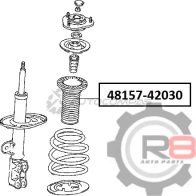 Пыльник переднего амортизатора R8 R848157-42030 1JVU4 4 1441276361 - Изображение 2
