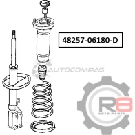 Пыльник заднего амортизатора R8 VC X8O9 R848257-06180-D 1441276373 - Изображение 2