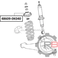 Опора переднего амортизатора R8 1441276415 R848609-0K040 G 8Q1E - Изображение 2