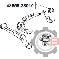 Сайлентблок переднего нижнего рычага (задний) R8 1441276483 CHB TX3K R848655-28010 - Изображение 2