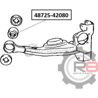 Сайлентблок задней балки R8 U IUUT 1441276584 R848725-42080 - Изображение 2