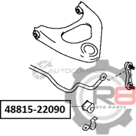 Втулка заднего стабилизатора - d12 R8 0 V38L R848815-22090 1441276651 - Изображение 2