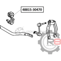 Втулка переднего стабилизатора - d26 R8 R848815-30470 XGP UH 1441276676 - Изображение 2