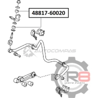 Втулка тяги заднего стабилизатора R8 1441276711 R848817-60020 VA A285 - Изображение 2