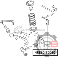 Тяга заднего стабилизатора R8 735UI C R848830-30020 1441276755 - Изображение 2