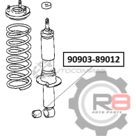 Сайлентблок переднего амортизатора (нижний) R8 UM6C E 1441276829 R890903-89012 - Изображение 2