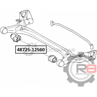 Сайлентблок задней балки R8 R848725-12560 FXE7B4 W 1441276923 - Изображение 2