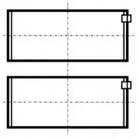 Вкладыши шатунные KOLBENSCHMIDT 4028977468698 TAZ FL 2959237 79269600