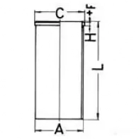 Гильза цилиндра KOLBENSCHMIDT F WHNO 2962803 89025190 4028977150142