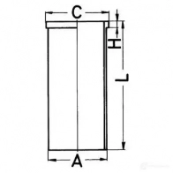 Гильза цилиндра KOLBENSCHMIDT 9794898 89195190 4028977161438 6 LXJB3