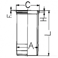 Гильза цилиндра KOLBENSCHMIDT HE8RH A 89868110 2963024 4028977696343