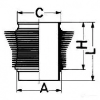 Гильза цилиндра KOLBENSCHMIDT 4028977154768 2962827 G 6C8ZP 89082110
