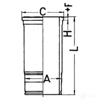 Гильза цилиндра KOLBENSCHMIDT 0S7UR K 88034110 4028977124099 2962593