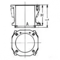 Гильза цилиндра KOLBENSCHMIDT 9808596 89537110 4028977380822 92 6AIXI
