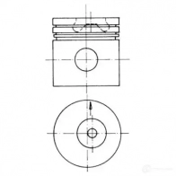 Поршень KOLBENSCHMIDT 2963852 90624610 4028977121609 P7Z 169